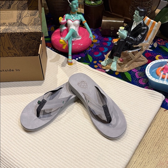 Stio Bircher Flip-Flops - Leather (For Men) main image 4